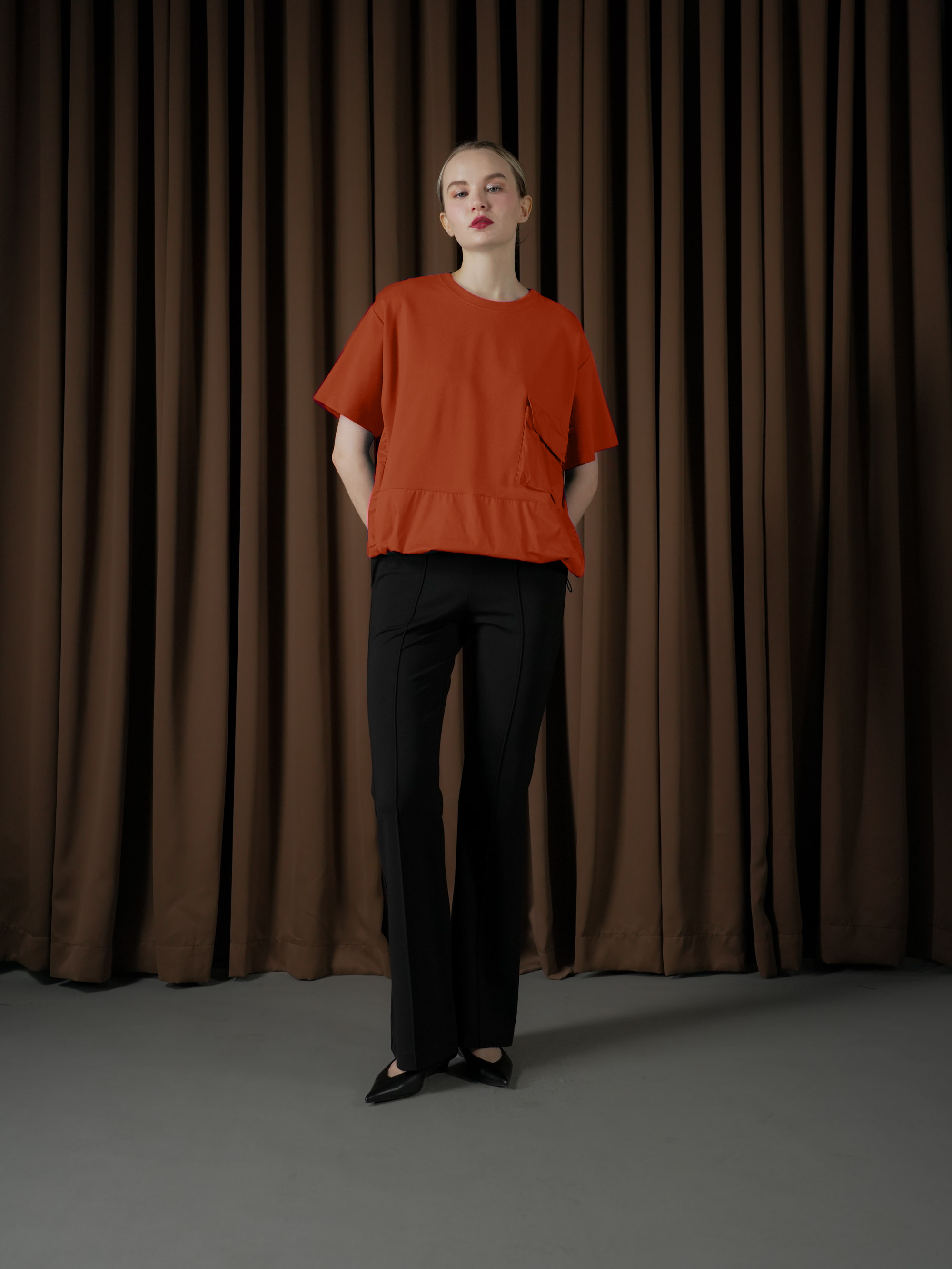Nonie Toggle Top – Mosaic