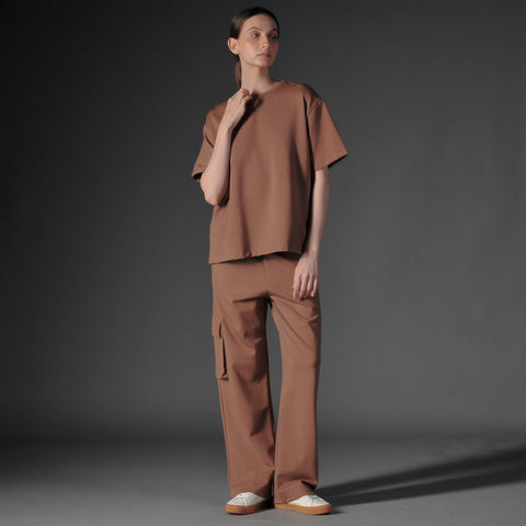 Sammy Loose Top and Cargo Pants Set