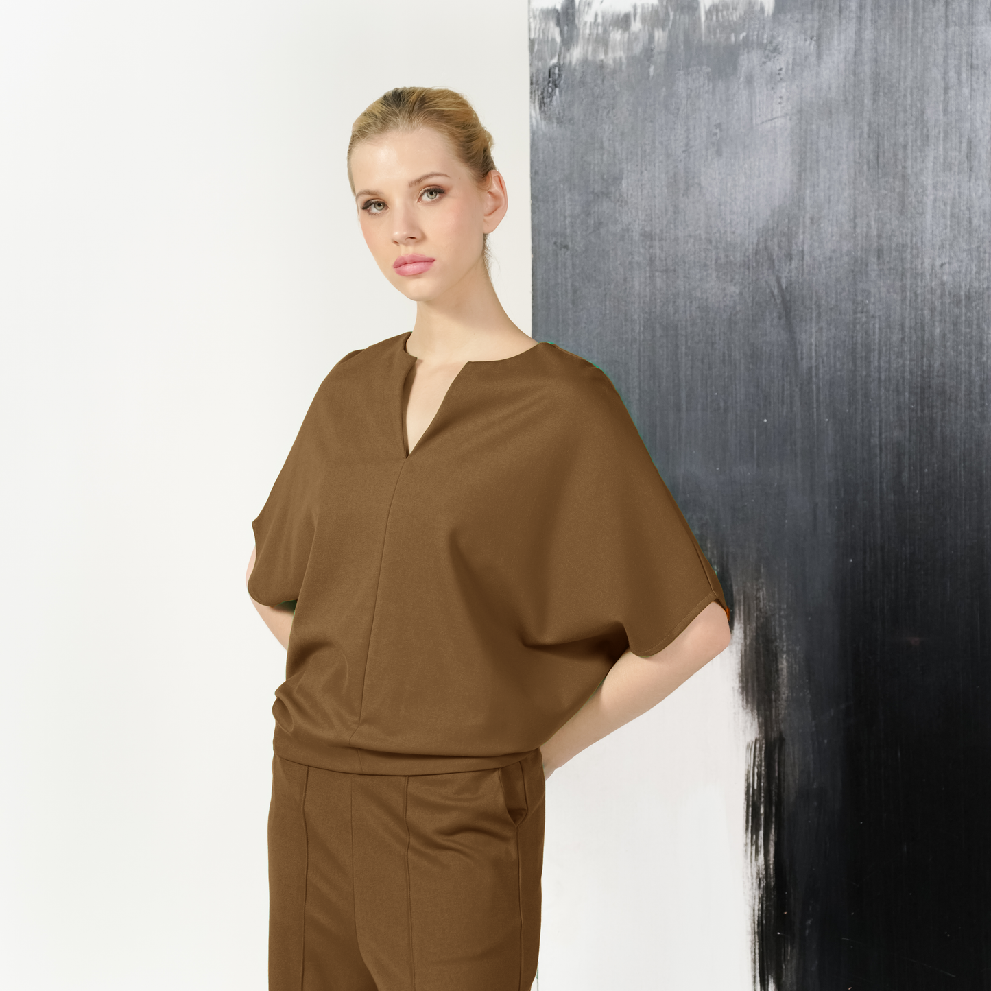 Olivia Front Slit Top