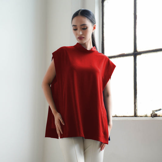 Palma Loose Crepe Top