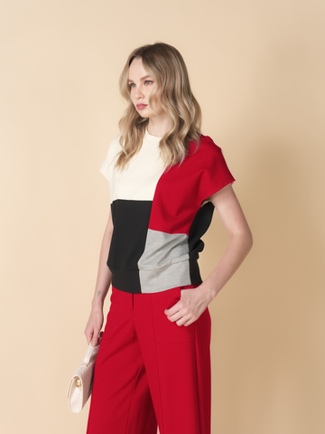 Perth Color Blocking Top