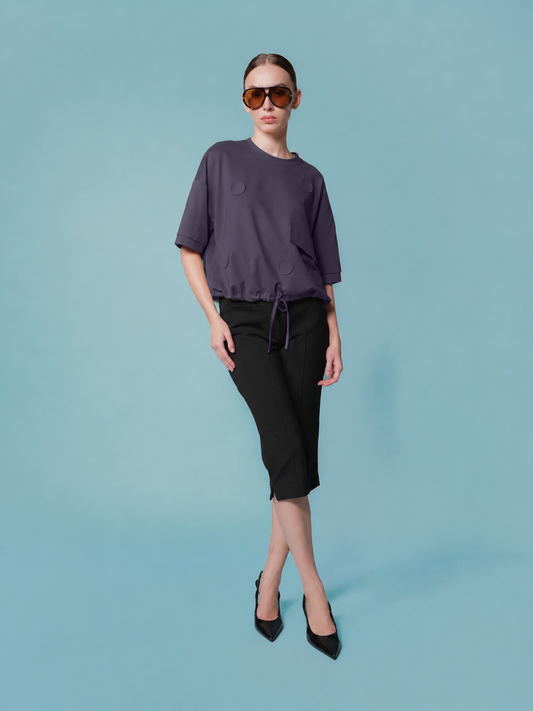 Pola Polka Detail Top