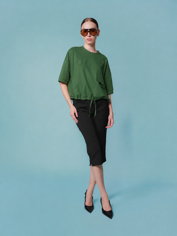 Pola Polka Detail Top