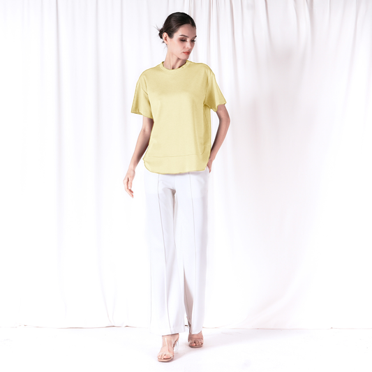 Porter Curved Hem Loose Top