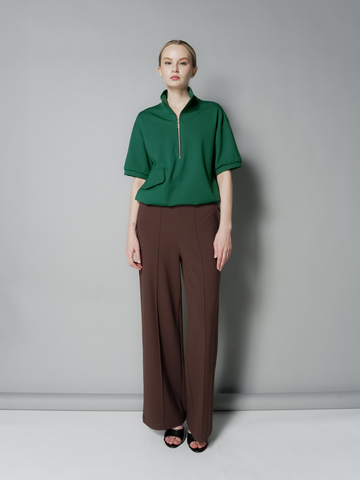 Queenie Zip Top with Pocket