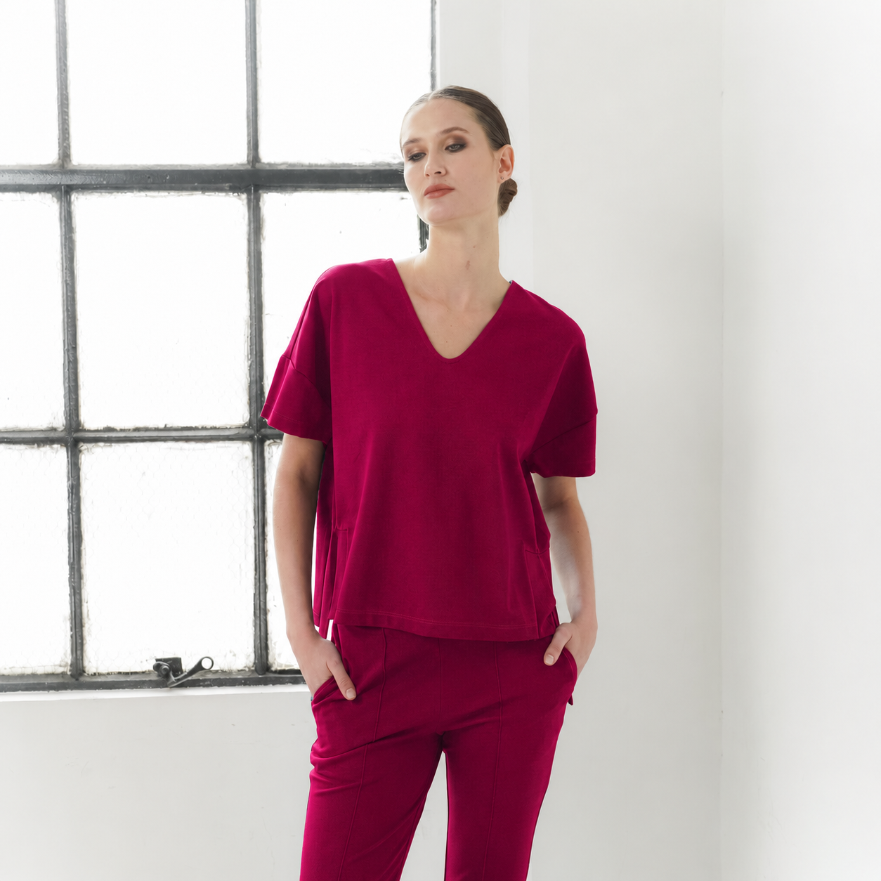 Rain V-Neck Top
