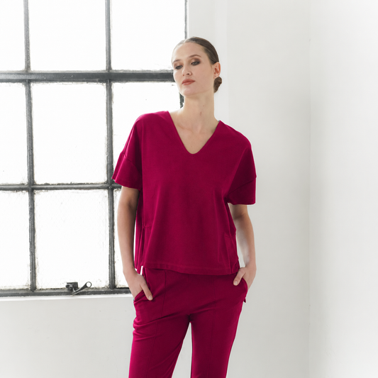 Rain V-Neck Top