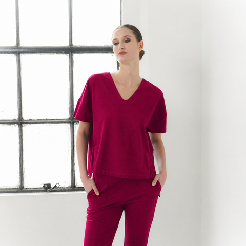 Rain V-Neck Top