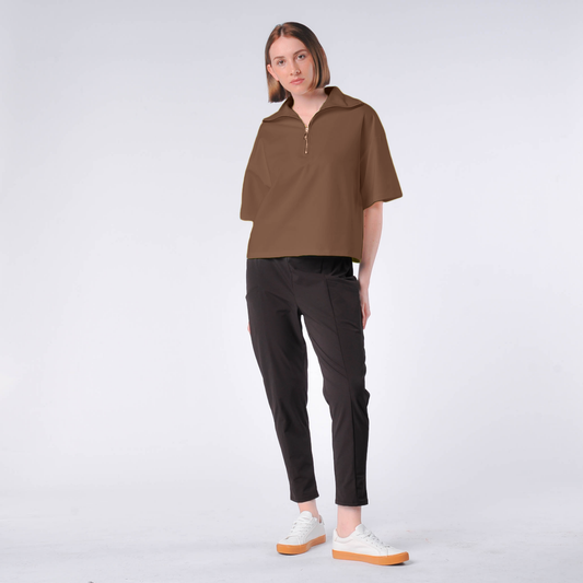 RJ Half-Zip Top