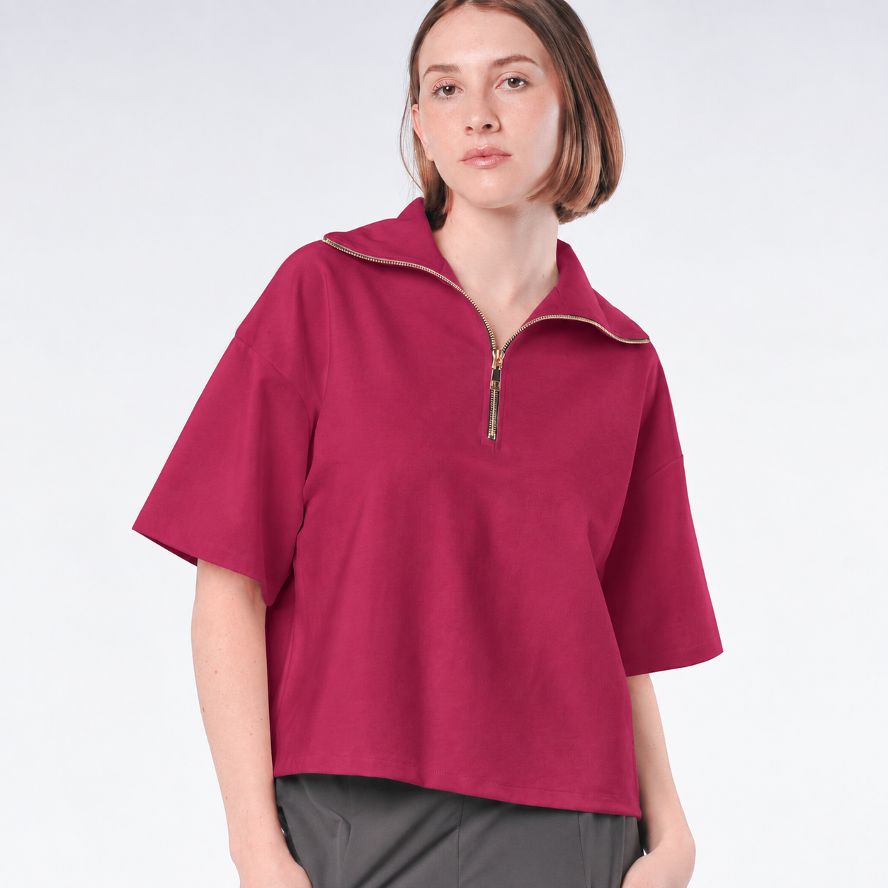 RJ Half-Zip Top