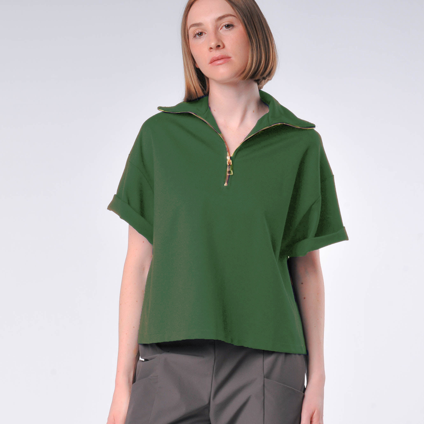 RJ Half-Zip Top