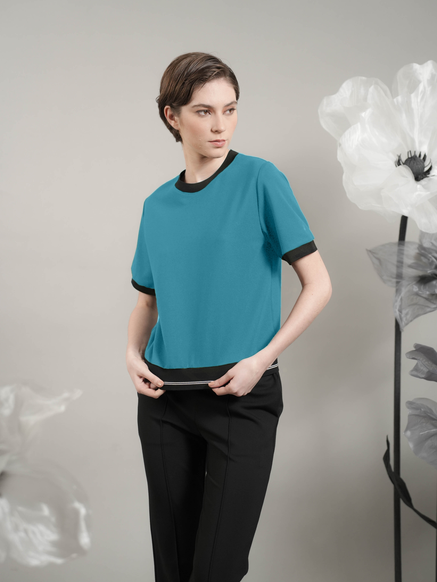 Robyn Rib Combi Top