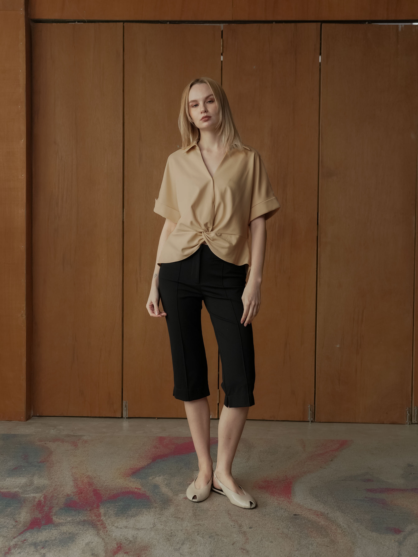 Rona Twist Detail Top