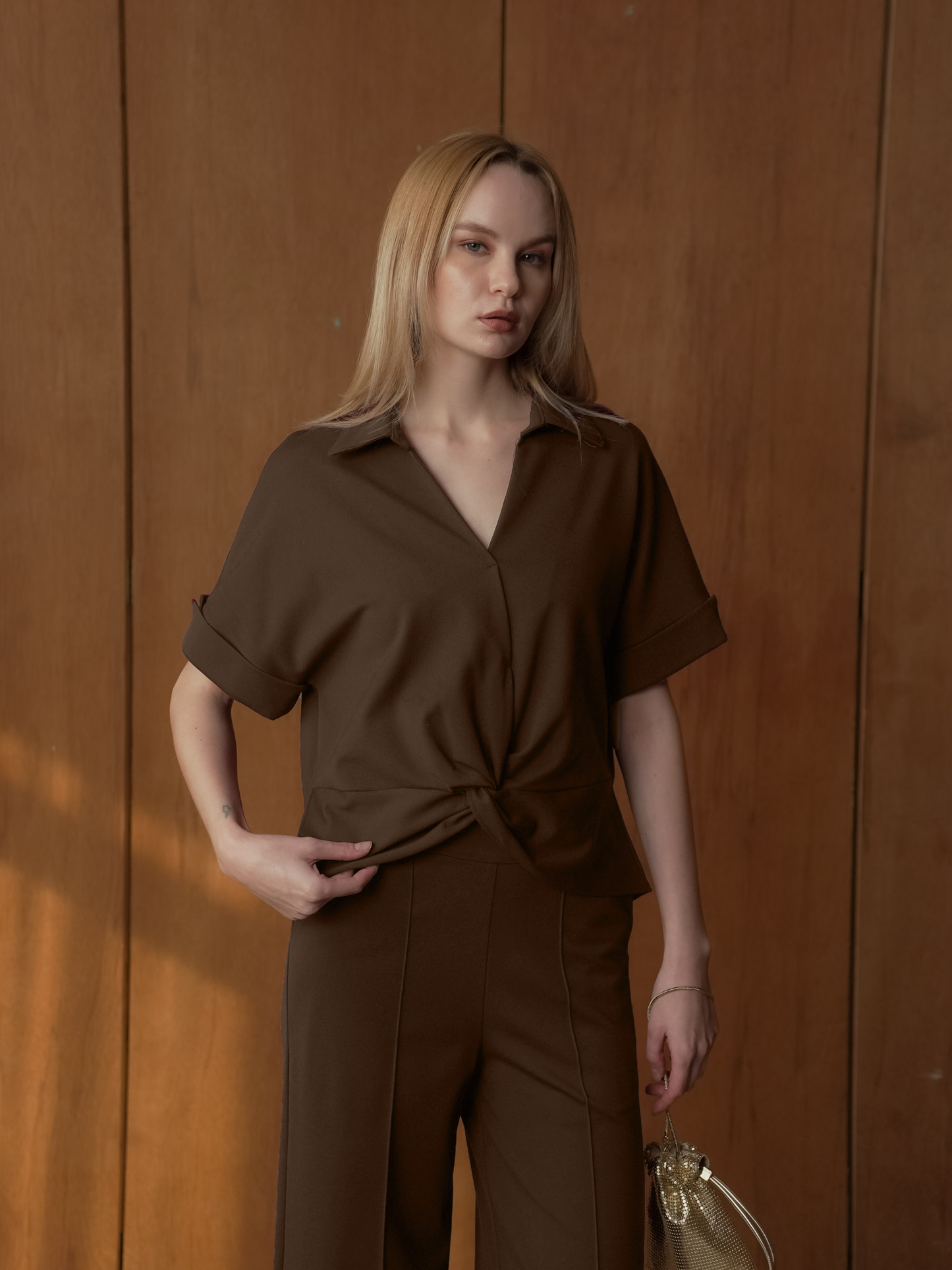 Rona Twist Detail Top