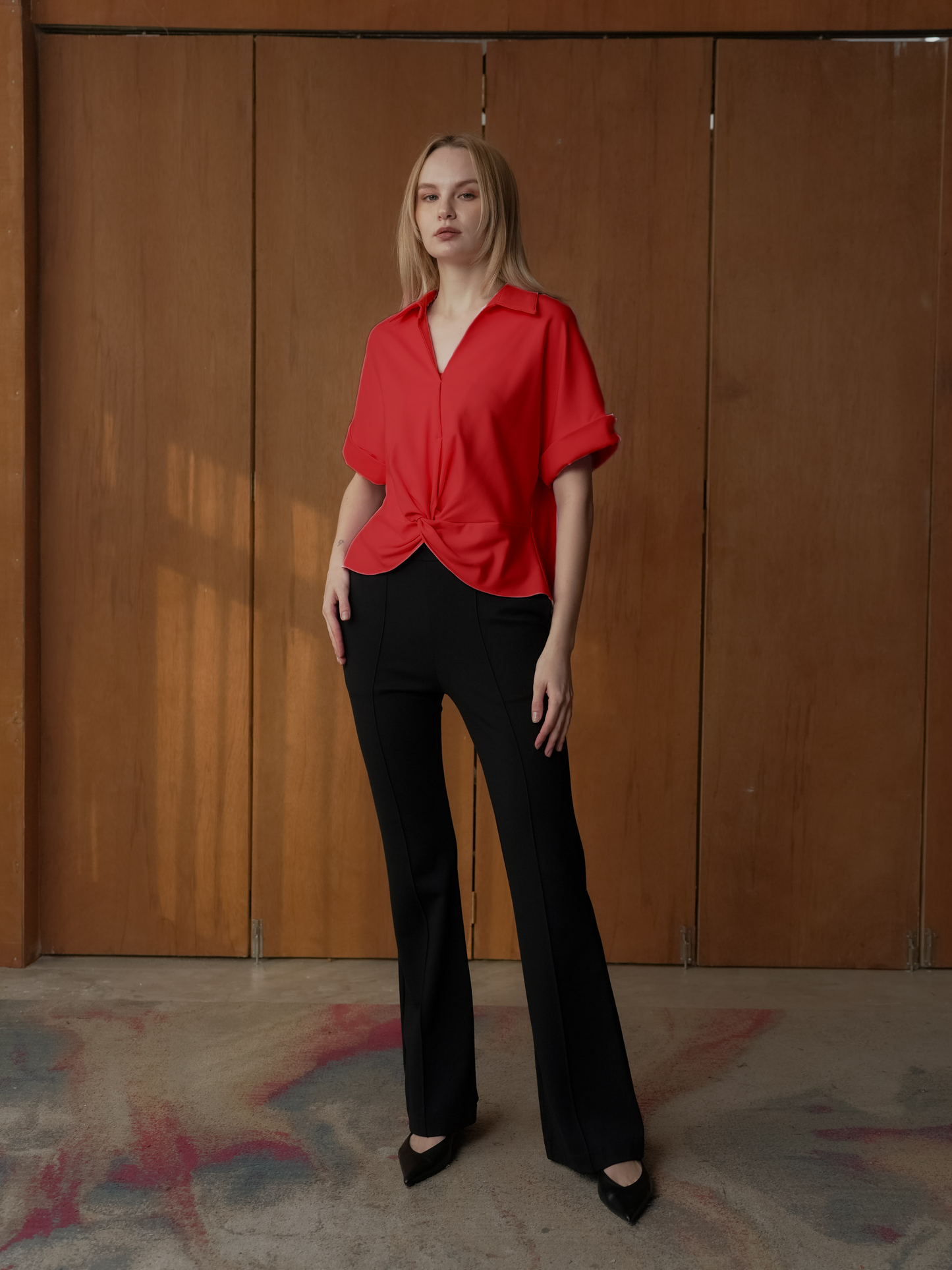 Rona Twist Detail Top