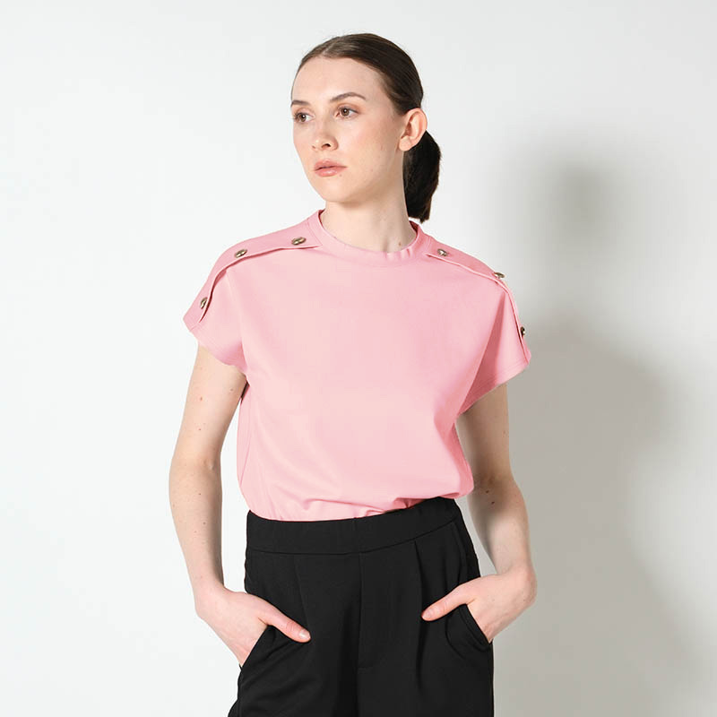 Ronalyn Button Detail Top
