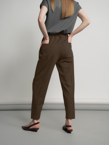 Salvi Pull-Up Tapered Pants