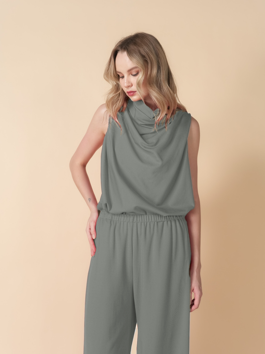 Sheera Cowl Zip Top (Special Price)