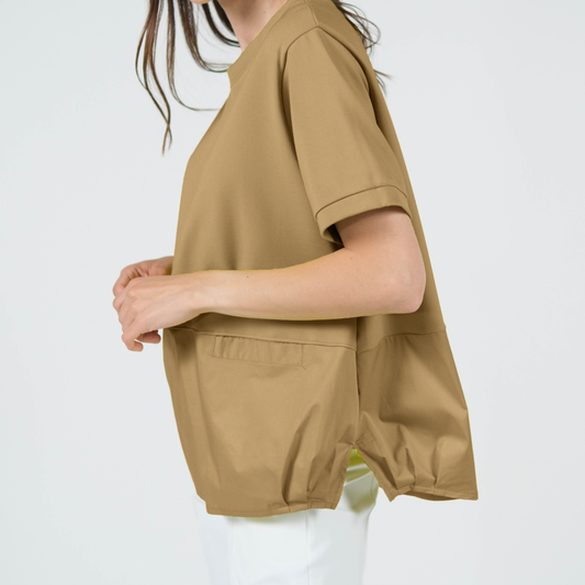 Shirley Contrast Fabric Top