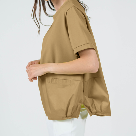 Shirley Contrast Fabric Top