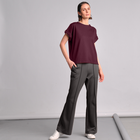 Stevie Button Detail Top