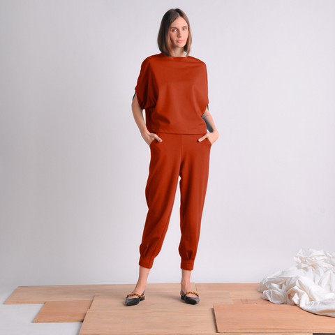 Sydney Back Button Detail Top