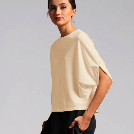 Sydney Back Button Detail Top