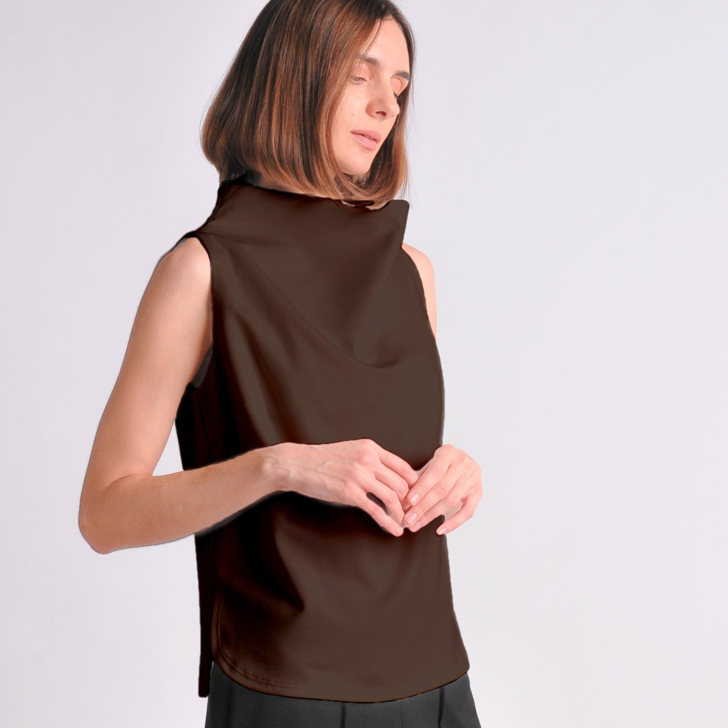 Therese Cowl Neck Top