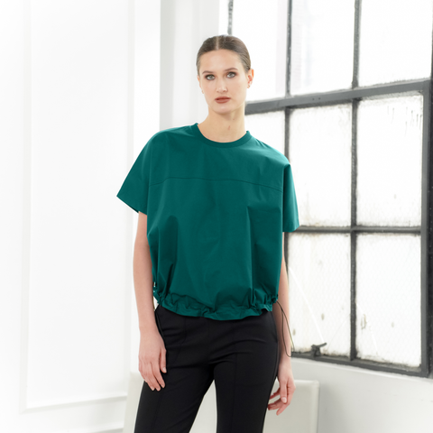 Tony Tug-Hem Top