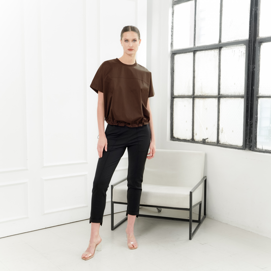 Tony Tug-Hem Top