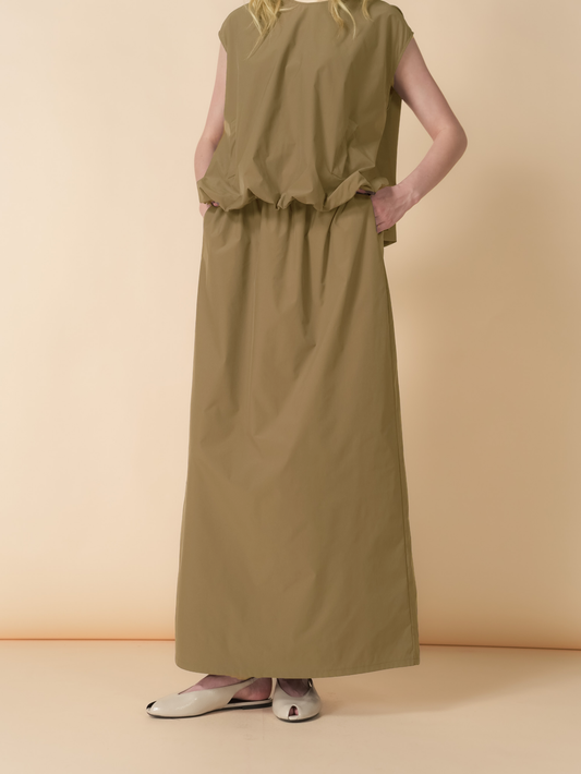 Tonya Maxi Skirt With Back Slit