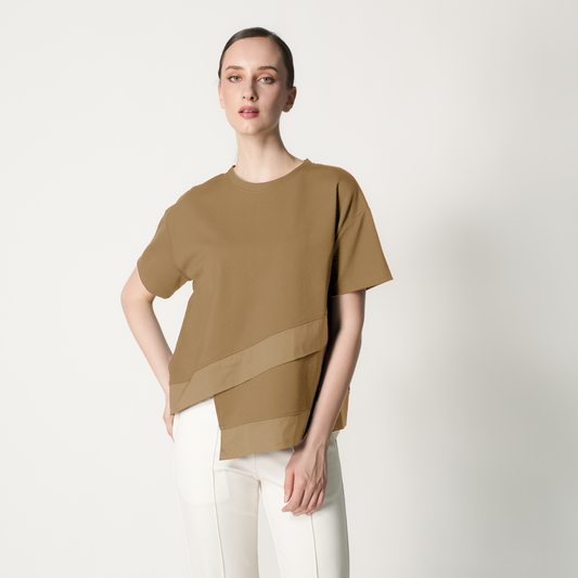 Van Uneven Hem Top