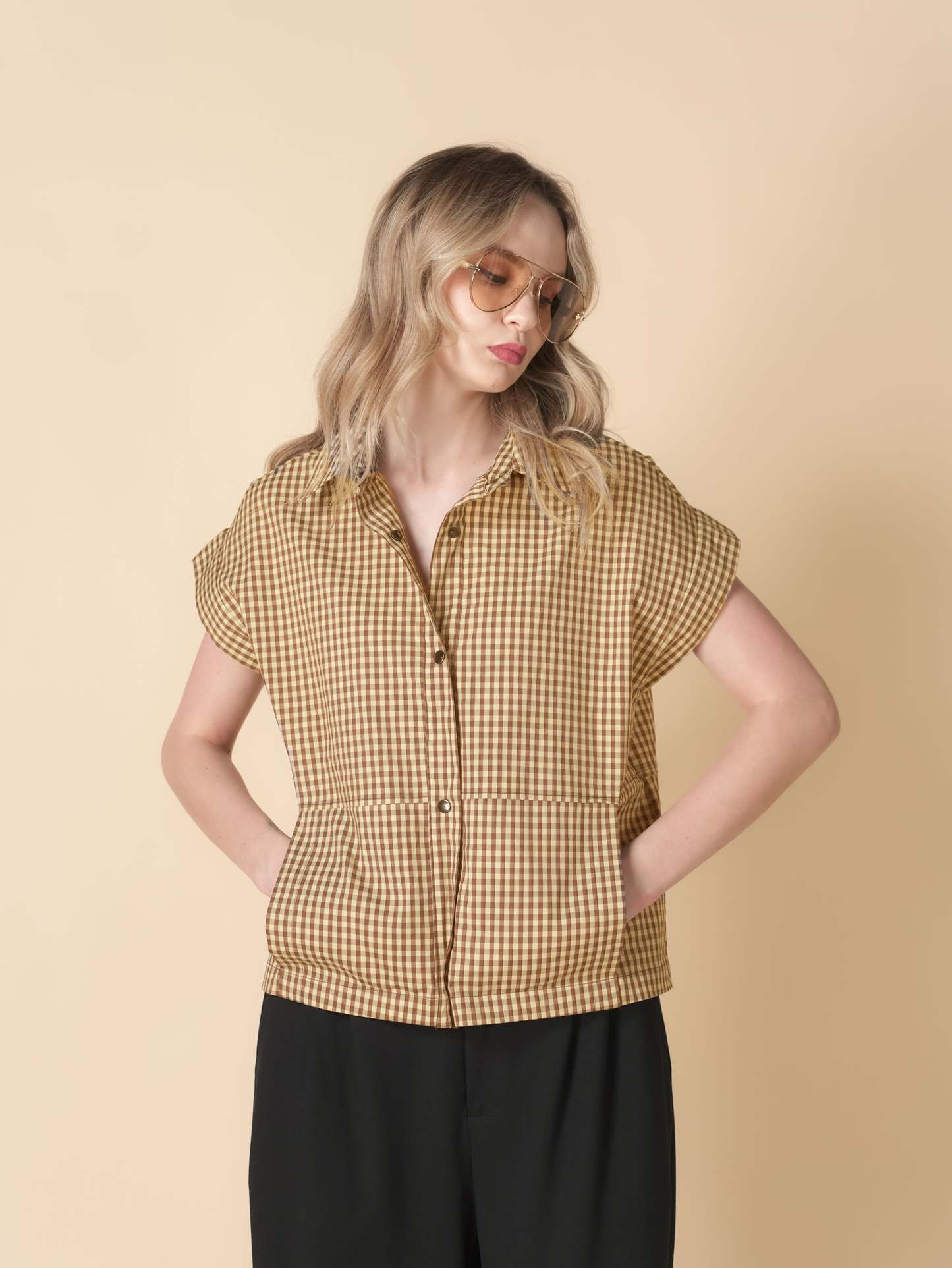 Vixen Checkered Vest