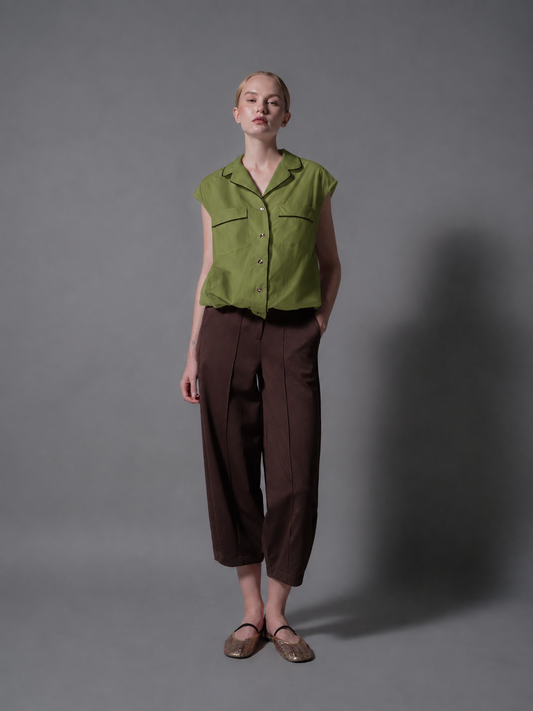 Xavier Piping Combi Short Sleeves Top