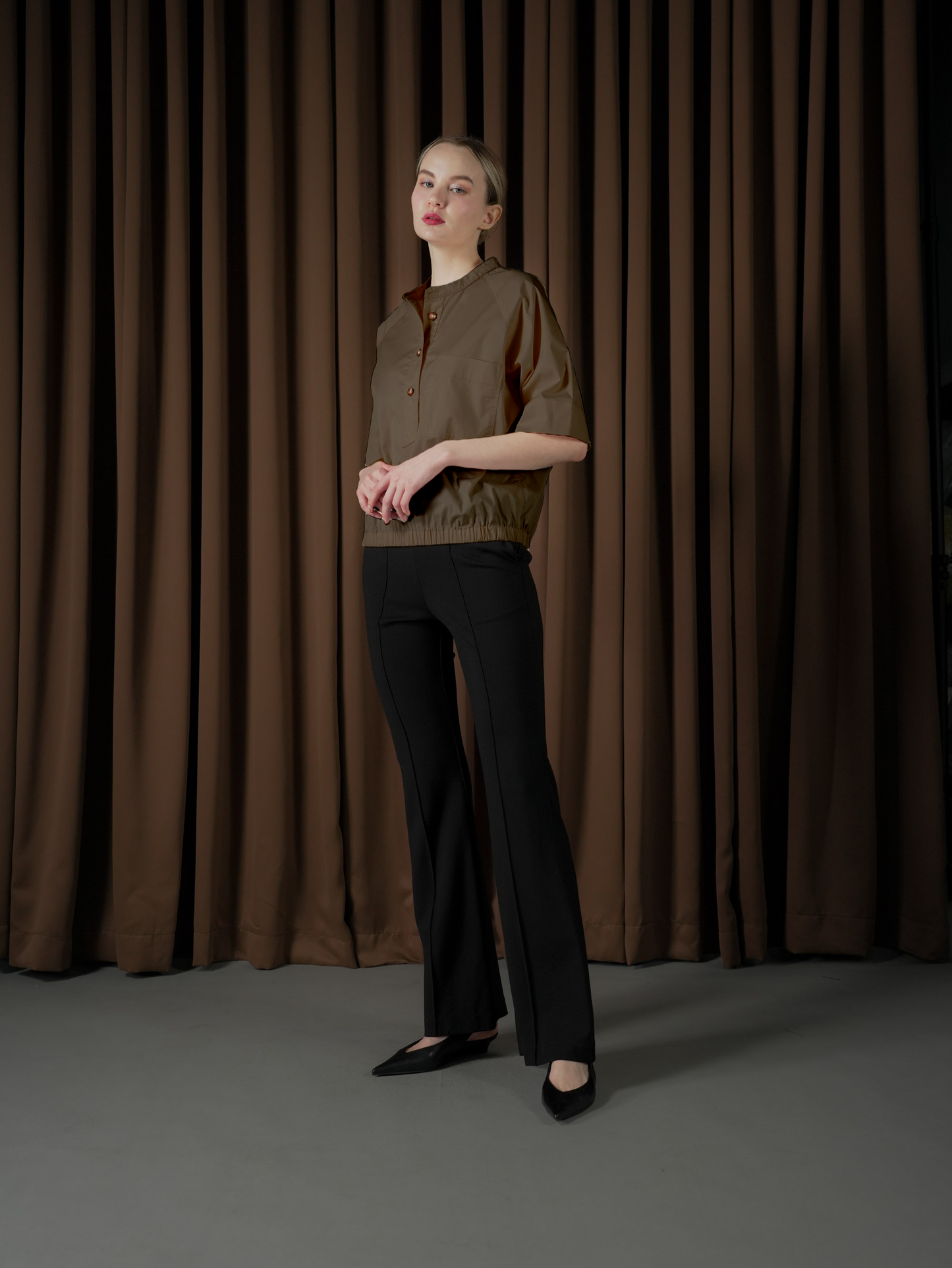 Yassi Gartered Hem Polo