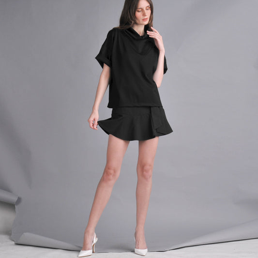 Carolyn Soft High-Collar Top (Special Price)