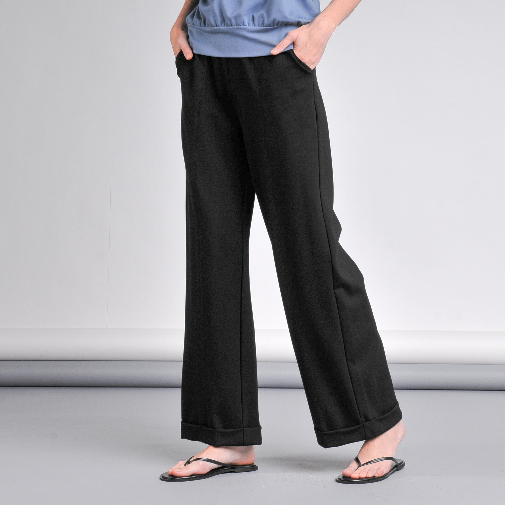 Mason Gartered Wide Leg Women's Pants | Mosaic PH